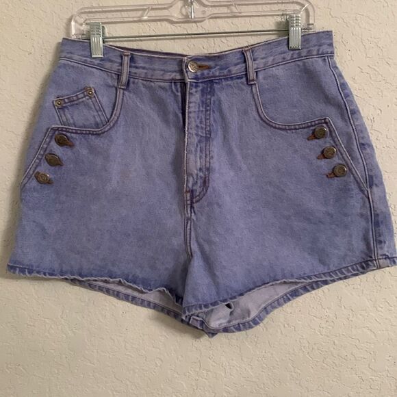 Vintage Denim Republic Cotton Flare High Rise Button Fly Size 13/14 - Picture 1 of 12